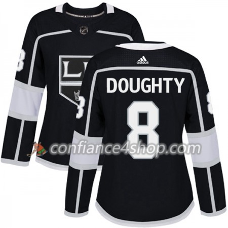 Adidas Maillot de Hockey Los Angeles Kings Drew Doughty 8 2017-2018 Noir Authentic - Femme